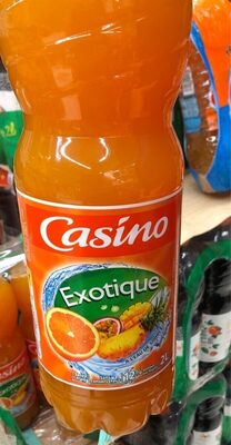 Jus de fruit front packaging