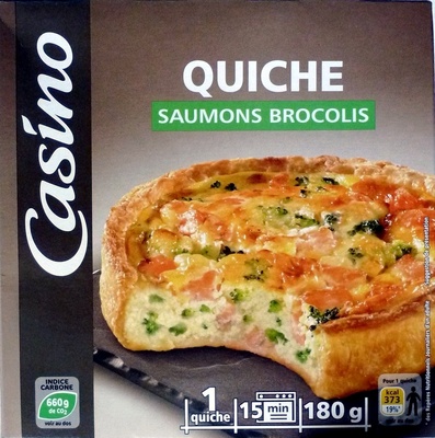 Quiche saumon bocolis