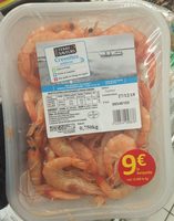 Crevettes entières