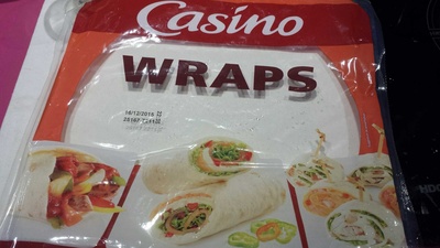 Wraps - 6 galettes