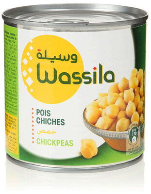 Pois chiches front packaging