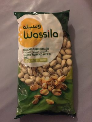 Pistaches coque grillées