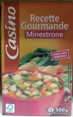 Recette gourmande Minestrone