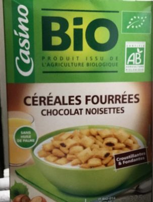 Céréales Fourrées chocolat noisette