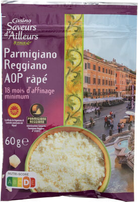 parmesan râpé 100g.400Cal