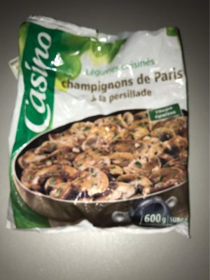 Poêlée de champignons de Paris à la persillade