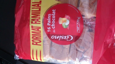 16 pains au chocolat