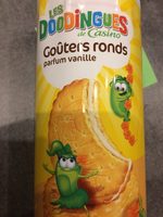 Goûters ronds parfum vanille