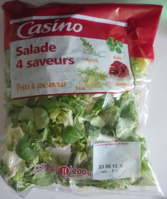 Salade 4 saveurs (4 portions)