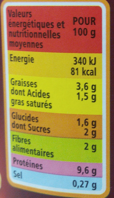 Pot-au-feu boeuf et légumes de jardin nutrition facts table