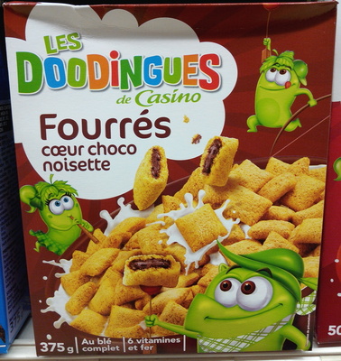 Fourrage cœur choco noisette 7 vitamines et fer