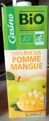 Pur jus pomme mangue bio
