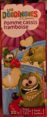 Pomme Cassis Framboise-Teneur en fruits 12%