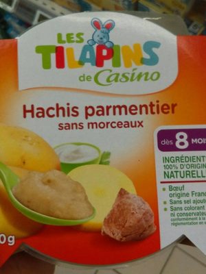 Hachis parmentier sans morceaux