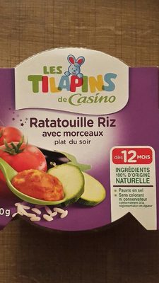 Ratatouille riz avec morceaux