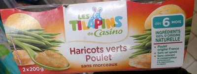 Haricots verts Poulet sans morceaux