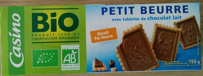 Petit beurre tablette de chocolat au lait BIO