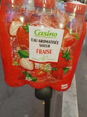 Eau aromatisée saveur Fraise