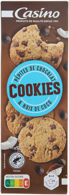 Cookies Pépites de Chocolat et Noix de Coco