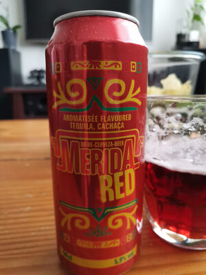 Bière aromatisée Agave et Cachaça front packaging