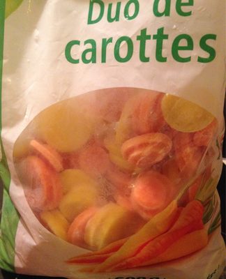 Duo de carottes en rondelles