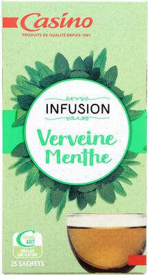 Infusion Verveine Menthe 25 sachets fraîcheur