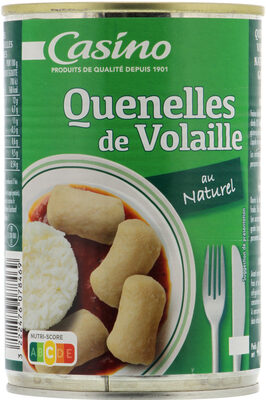 Quenelles de volaille au naturel