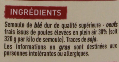 Spaetzle aux 7 oeufs