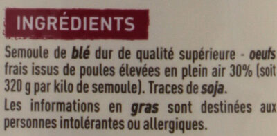 Lasagnettes aux 7 oeufs