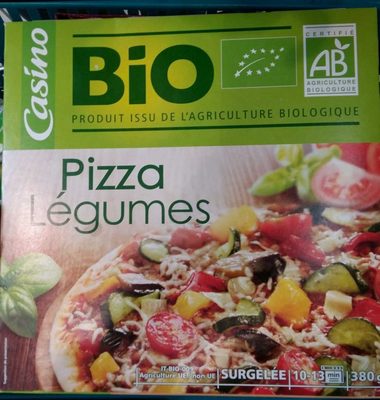 Pizza légumes BIO