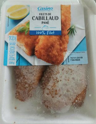 Cabillaud pané