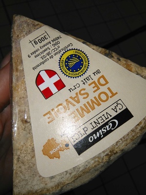Tomme de Savoie - Indication Géographique Protégée - Au lait cru