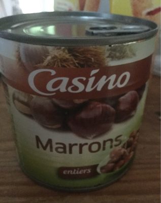Marrons entiers au jus