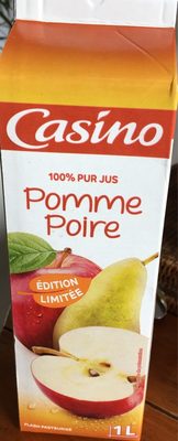 100% Pur Jus Pomme Poire - Flash pasteurisé