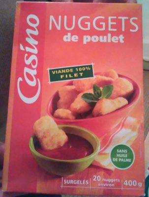 Nuggets de poulet (100% filet)