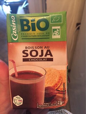 Boisson au soja saveur chocolat