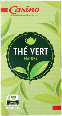 Thé vert 25 sachets fraîcheur