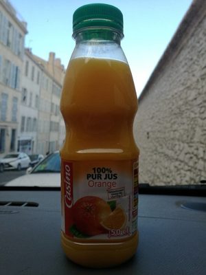 100% Pur Jus Orange front packaging
