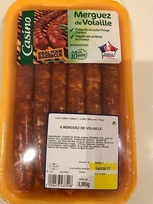 Merguez de volaille
