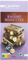 Lait Raisins & Noisettes