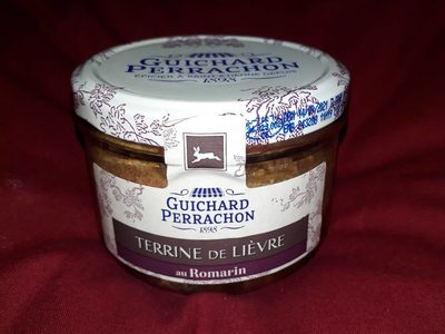 Terrine de lièvre au romarin