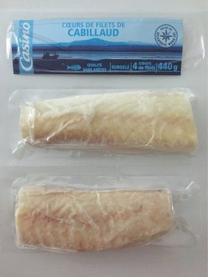 Coeur filet de cabillaud front packaging