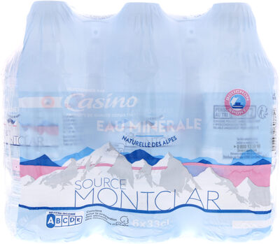 Eau minérale naturelle des Aes MONTCLAR