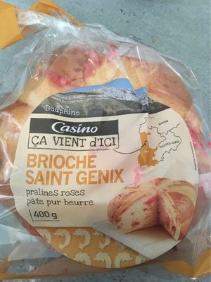 Brioche Saint Genix front packaging