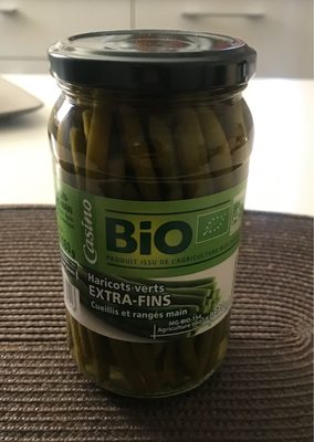 Haricots verts extra-fins cueillis et rangés main BIO