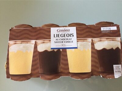 Liegeois vanille chocolat