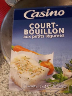 court bouillon aux petits légumes front packaging
