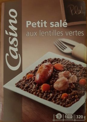 Petit salé aux lentilles vertes