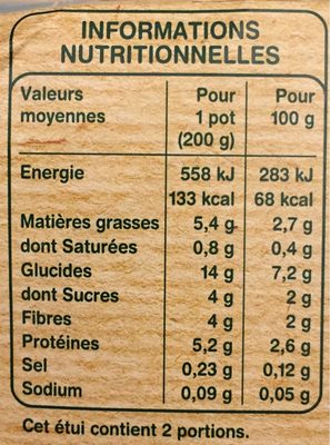 Carottes Pommes de terre Saumon avec morceaux - Dès 8 mois BIO nutrition facts table