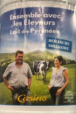Ensemble avec les éleveurs Lait des Pyrénées